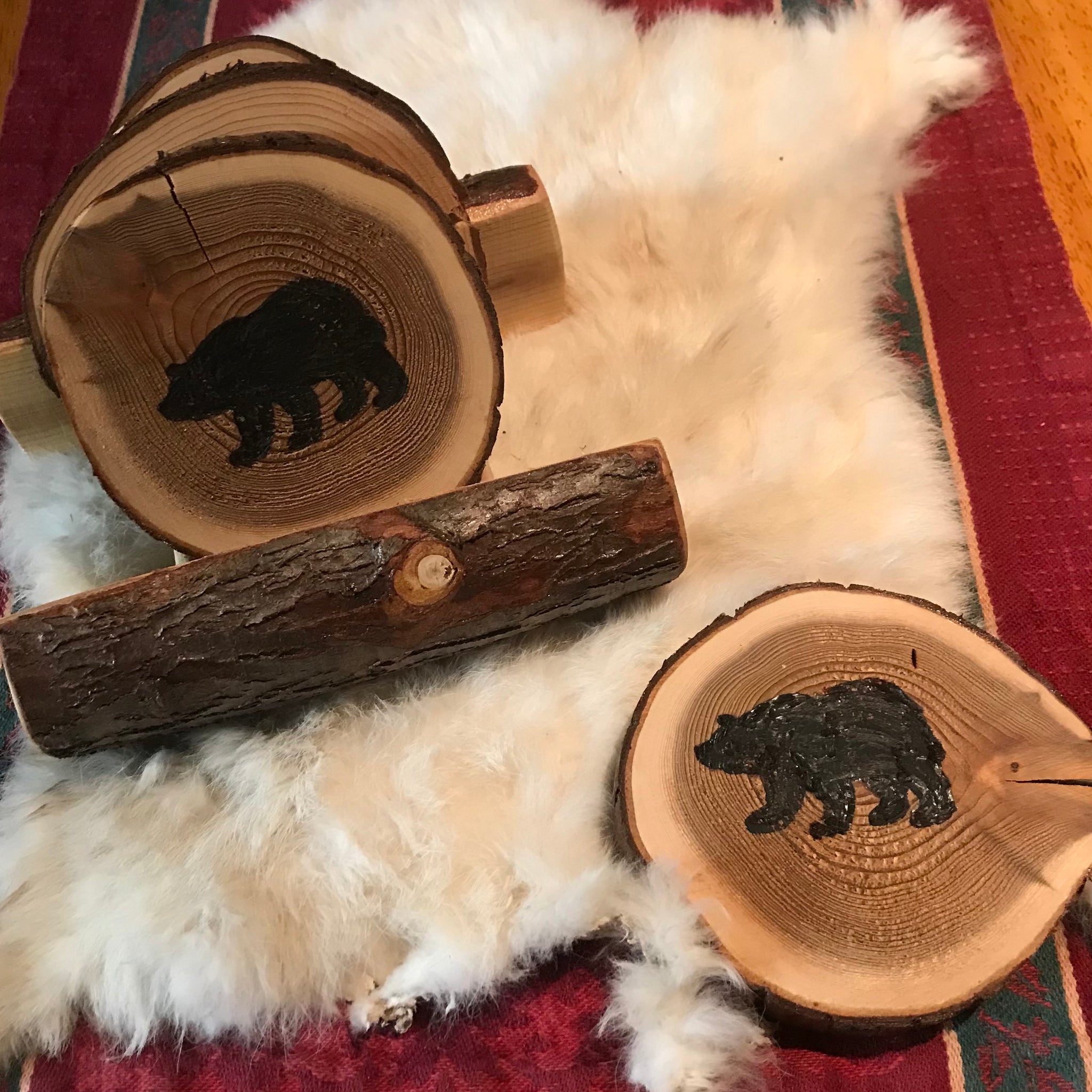 Adirondack Black Bear Coaster